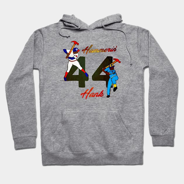 Hammerin' Hank Aaron • The Milwaukee Hammer Hoodie by The MKE Rhine Maiden